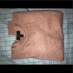 cashmere pink sweater